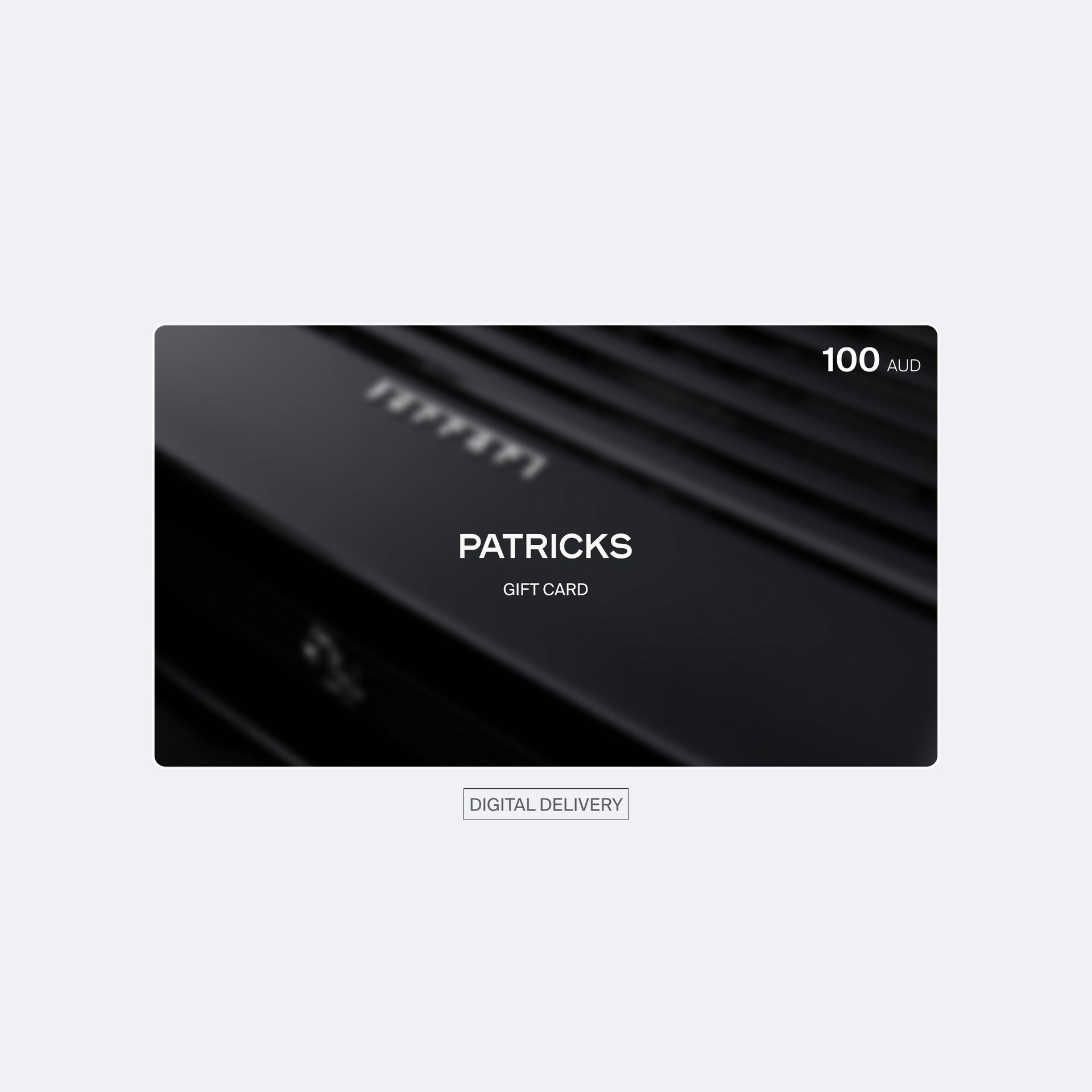 PATRICKS GIFT CARD